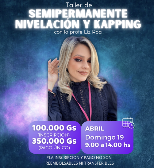 Taller de semipermanente, nivelación y kapping