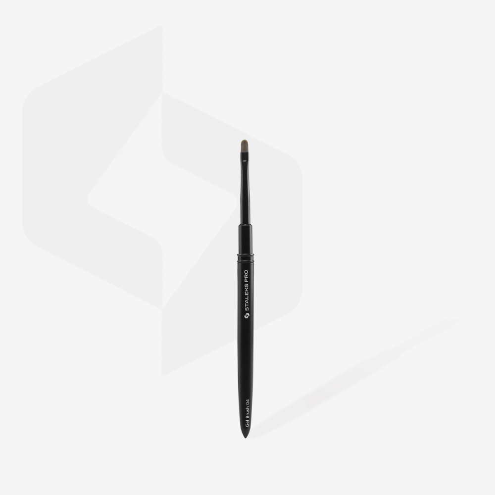 Pincel para gel anchura 4 mm/longitud 7 mm NBE-04